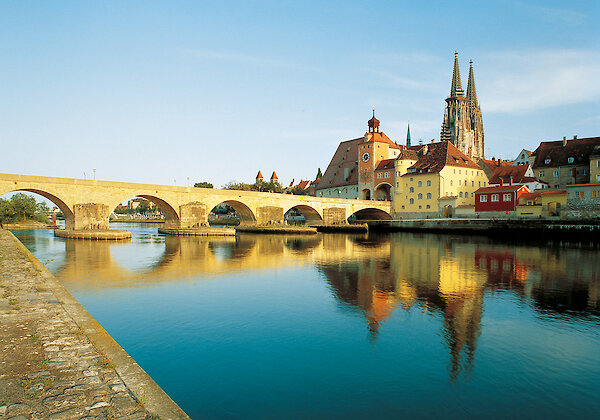 Stadt Regensburg in Bayern